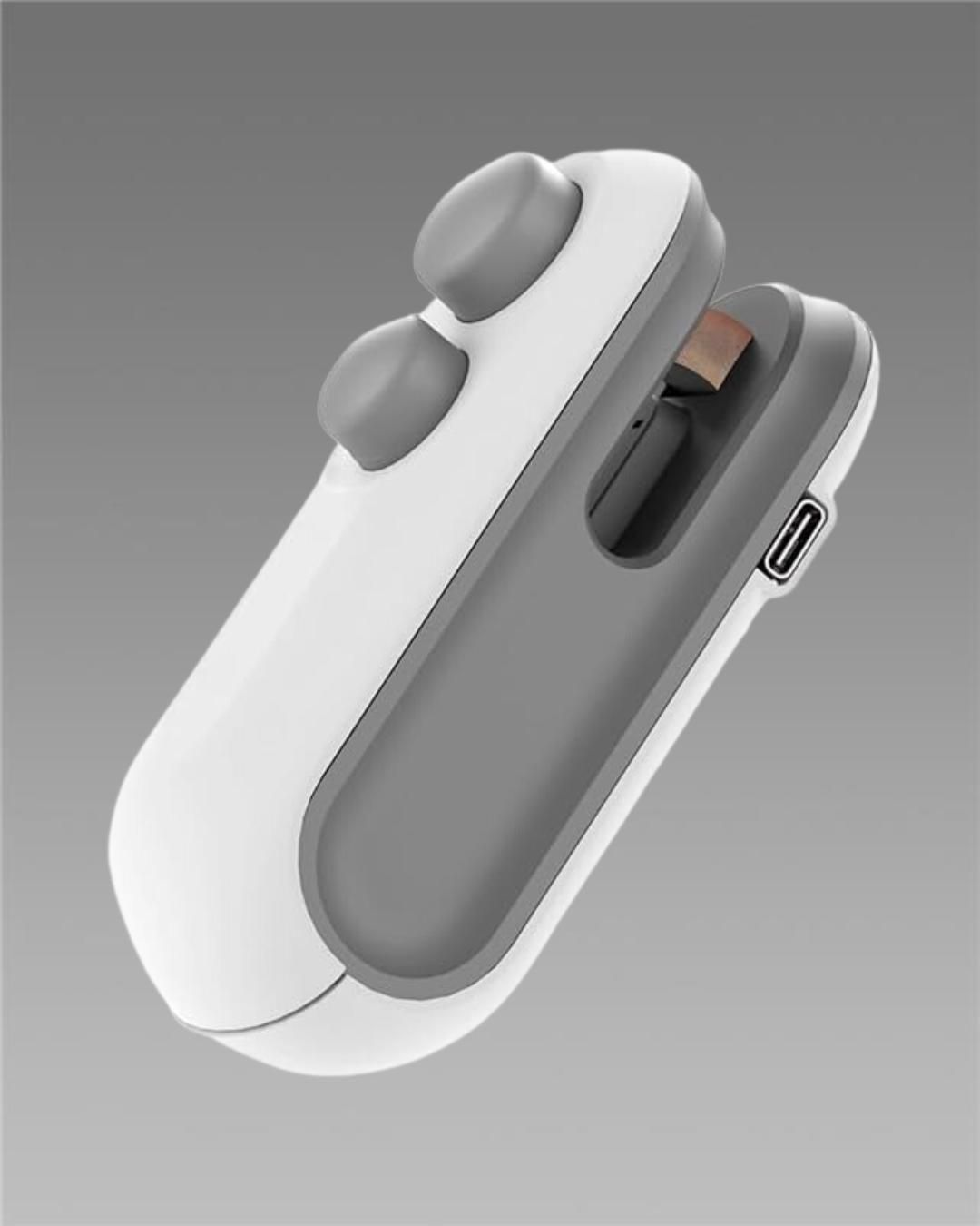 ''Keep Food Fresh Longer With Portable Heat Sealer''