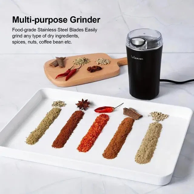 ''Easy-Use Electric Coffee Grinder for Fresh Coffee Lovers''