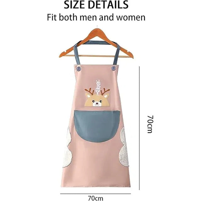 ''Waterproof Kitchen Apron – Stylish Cooking Protection''