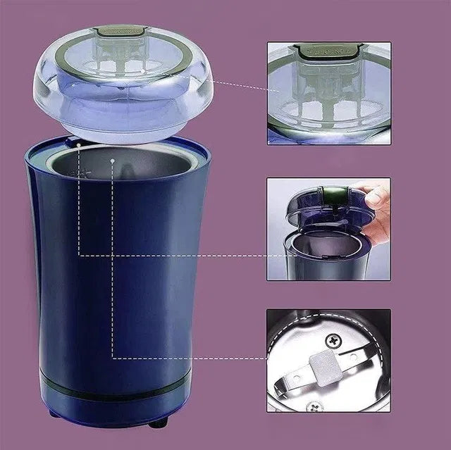 ''Easy-Use Electric Coffee Grinder for Fresh Coffee Lovers''